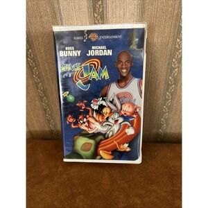 Space Jam VHS Tape 1996 Movie Michael Jordan And Looney Tunes